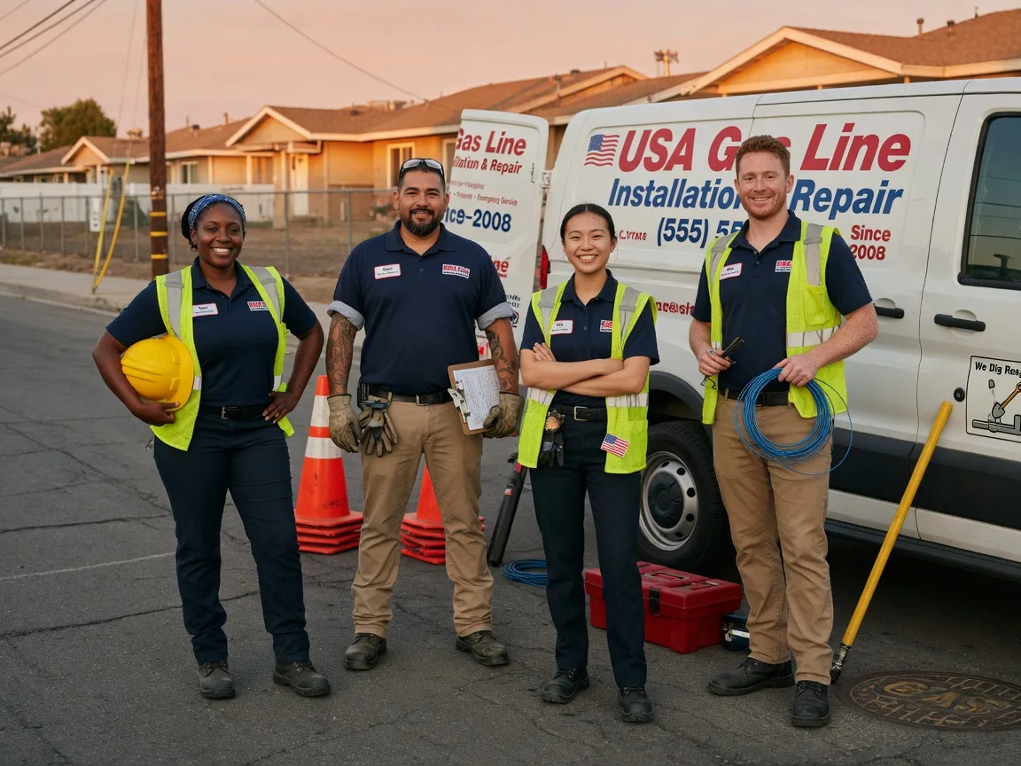 Gas Line Installation company in Fairdale, ND